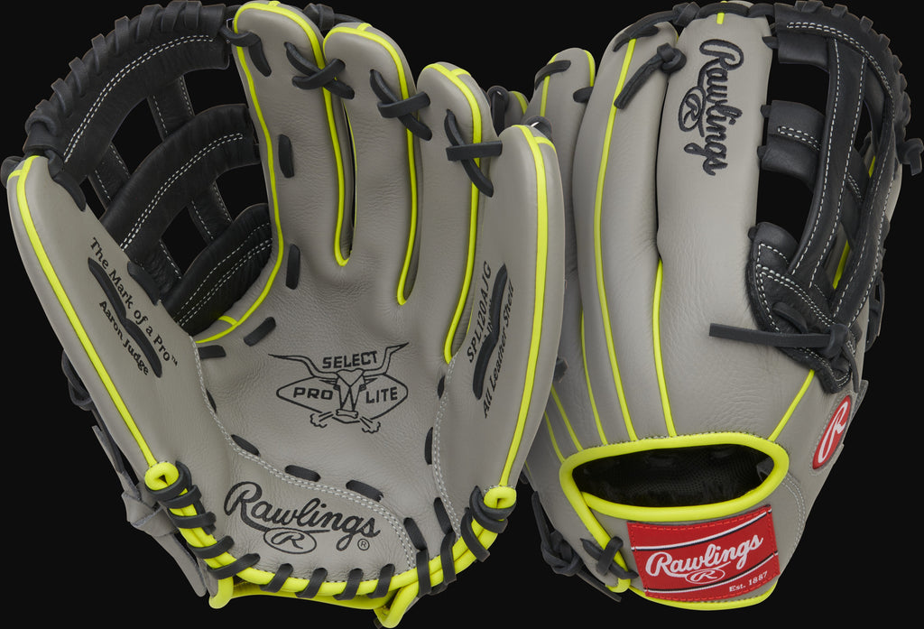 Rawlings Select Pro Lite SPL120AJG Aaron Judge Model 12" Youth Baseball Glove [bgblk]