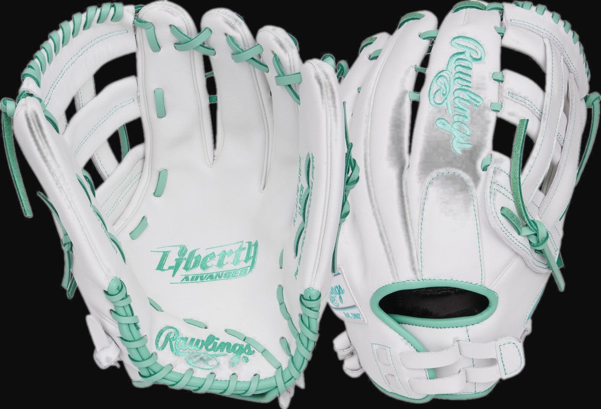 Rawlings Liberty Advanced RLA130-6WM 13" Fastpitch Softball Outfield Glove [bgblk]