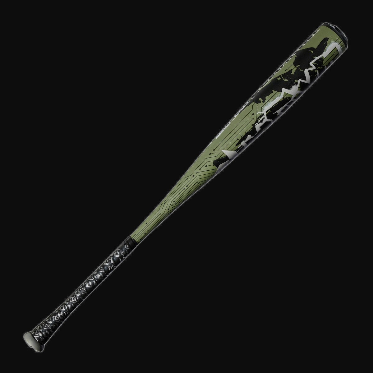 DeMarini 2027 Exile -3 BBCOR 1-Piece Alloy Baseball Bat [bgblk]