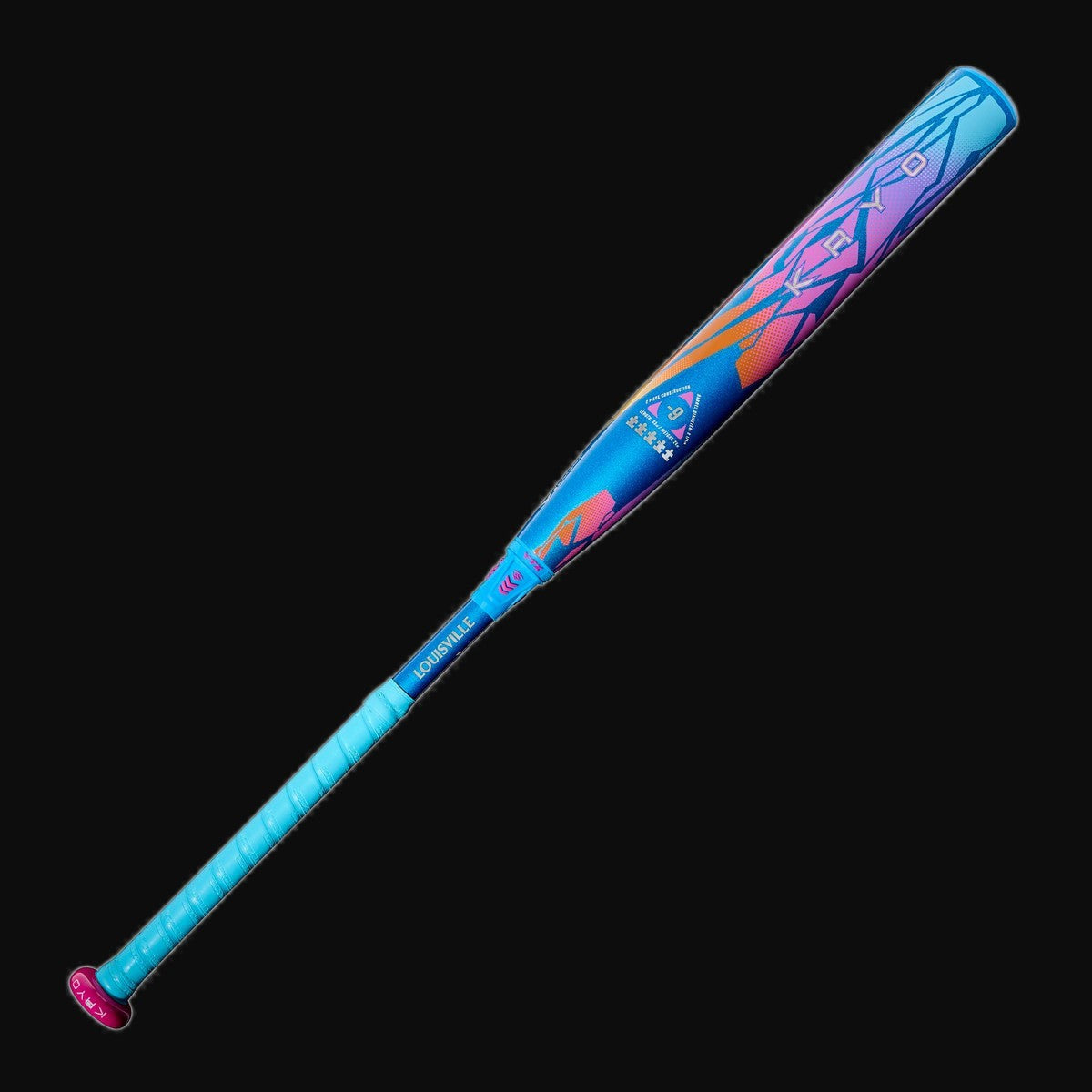 Louisville Slugger 2026 Kryo Limited Edition Love the Moment 2-Piece -9 Fastpitch Softball Bat [bgblk]