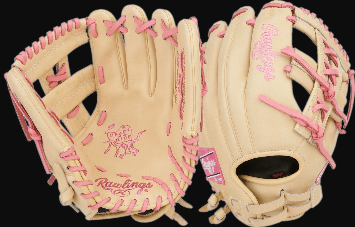 Rawlings Heart of the Hide PRO120SB-32CP Model 12" Fastpitch Softball Glove [bgblk]