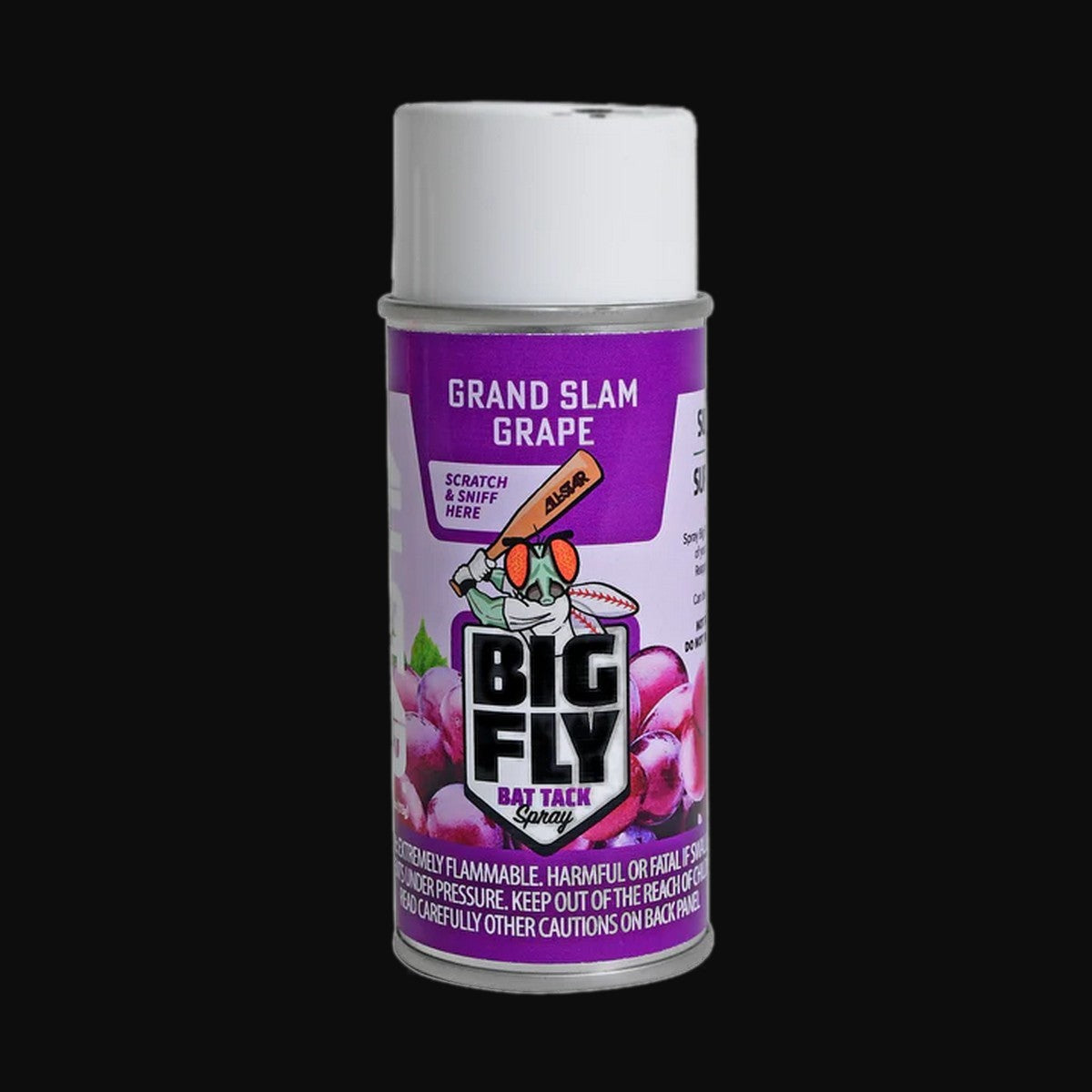 All-Star Big Fly Grand Slam Grape Scented Bat Grip Spray [bgblk]