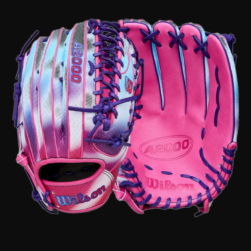 Wilson Spring 2026 A2000 OT7 SuperSkin Model 12.75" Outfield Baseball Glove [bgblk]