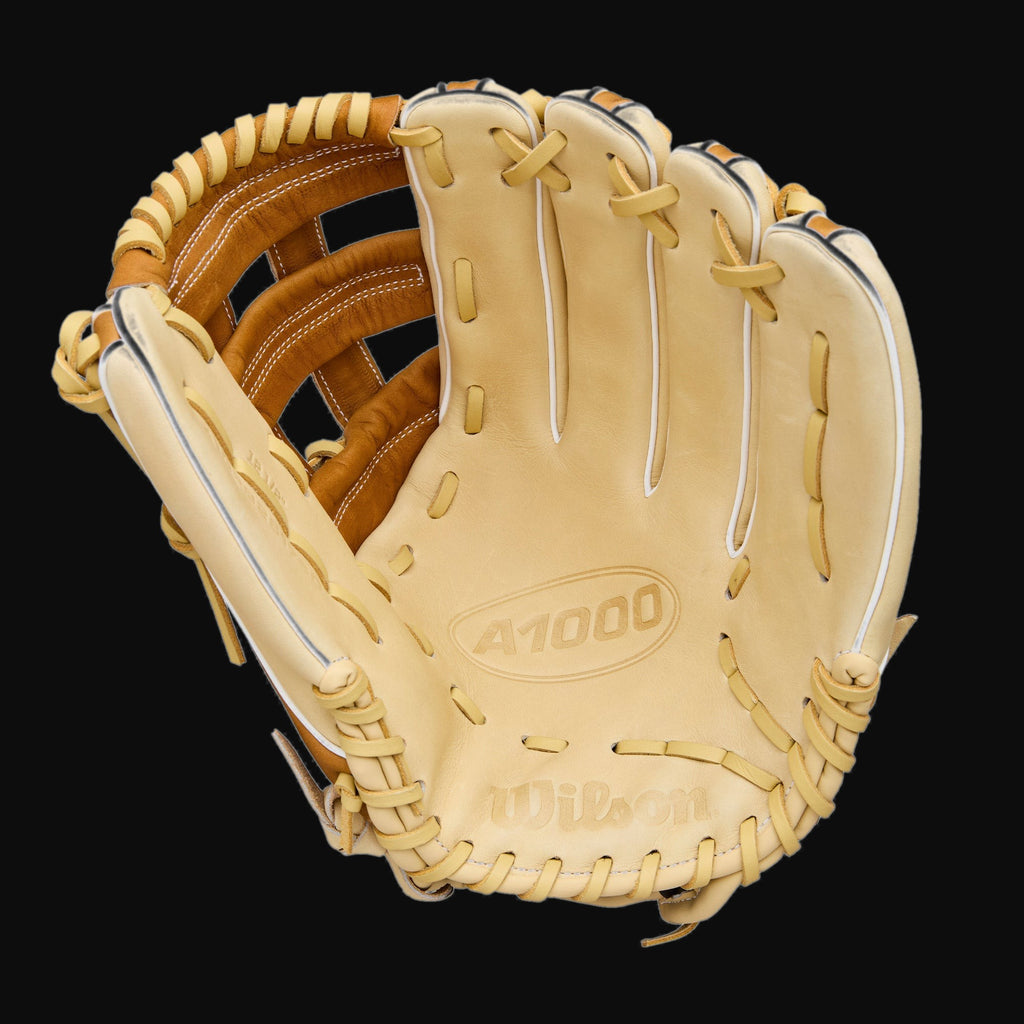 Wilson A1000 1750 Model 12.5" Baseball Outfield Glove [bgblk]