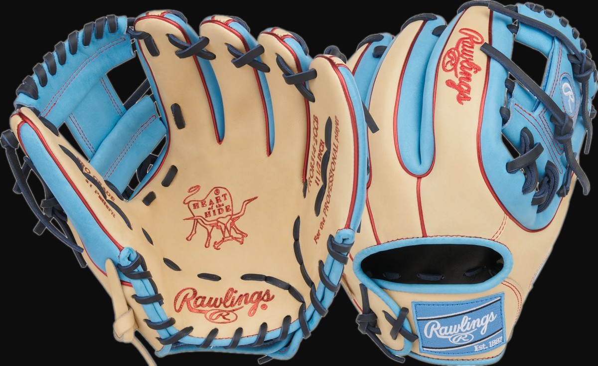Rawlings Heart of the Hide PROR314-2CCB Model 11.5" Baseball Infield Glove [bgblk]