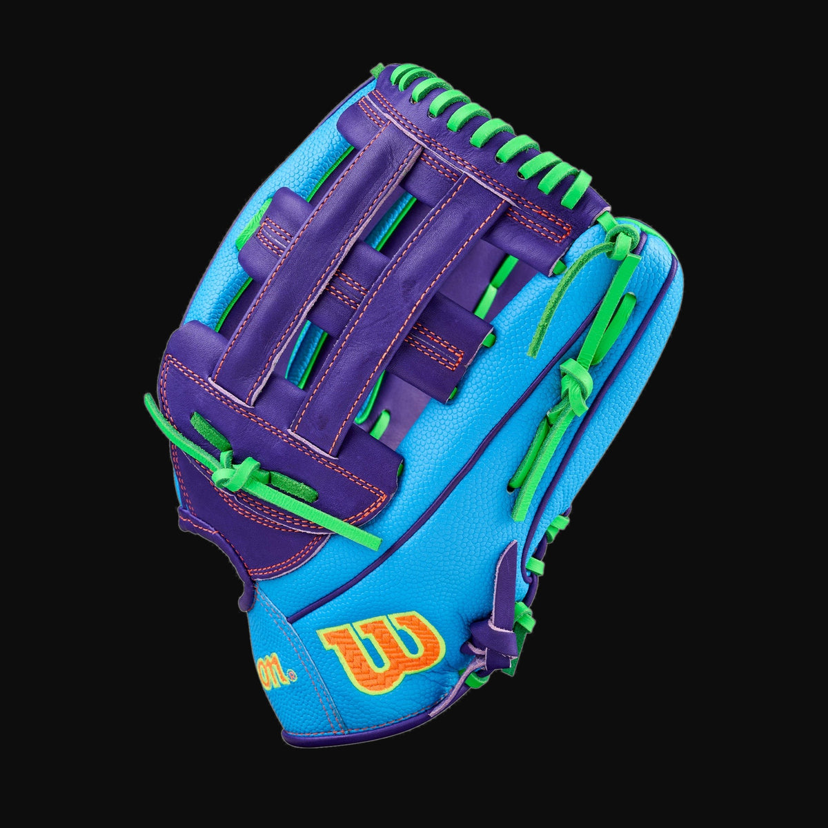 Wilson Spring 2026 A2000 PF50 Pedroia Fit SuperSkin Model 12.25" Outfield Baseball Glove [bgblk]