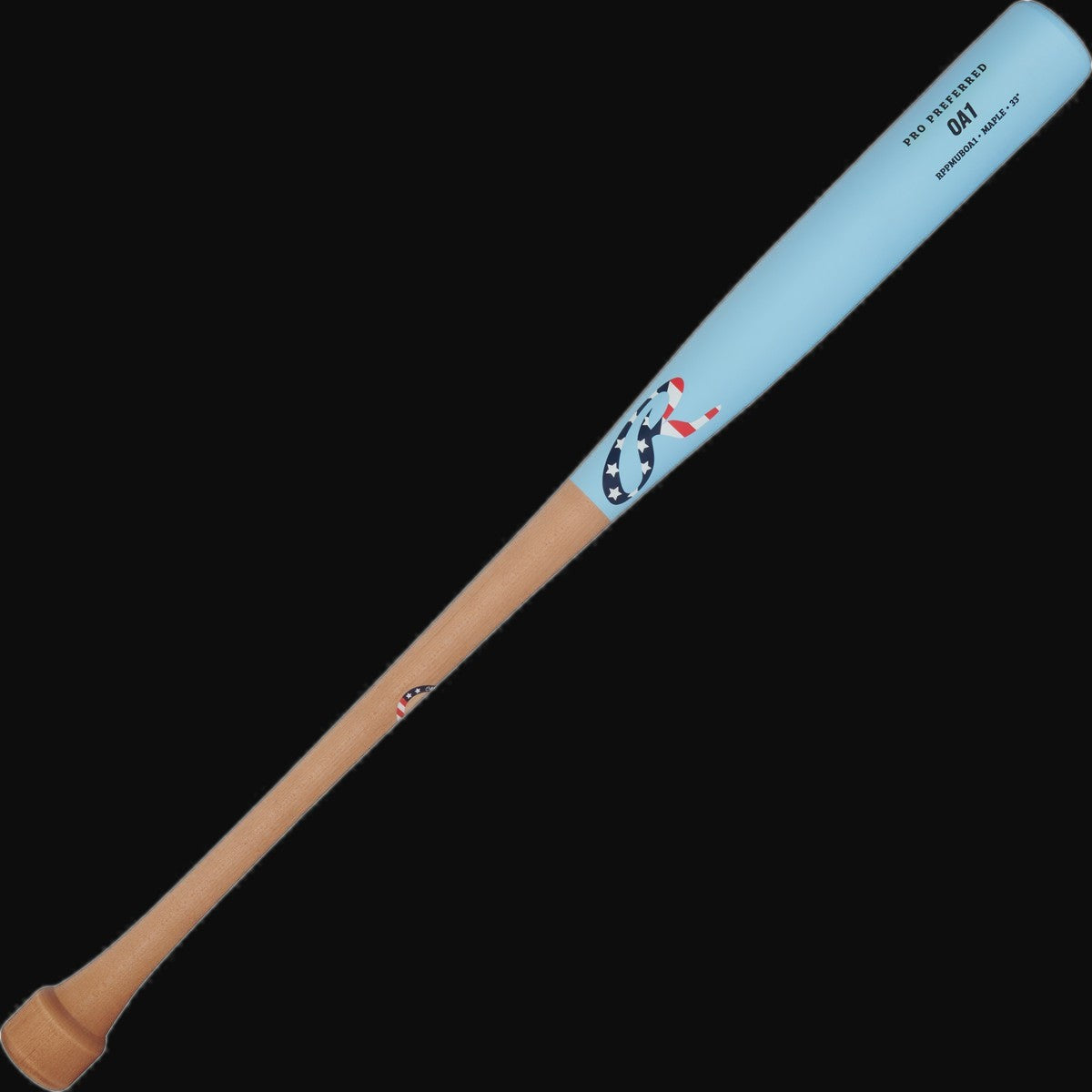 Rawlings Pro Preferred OA1 Maple Wood Bat [bgblk]