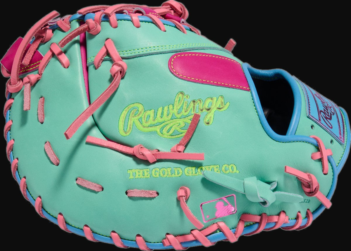 Rawlings Heart of the Hide ColorSync 10.0 PRORDCT-10BEM Model 13" Baseball First Base Mitt [bgblk]
