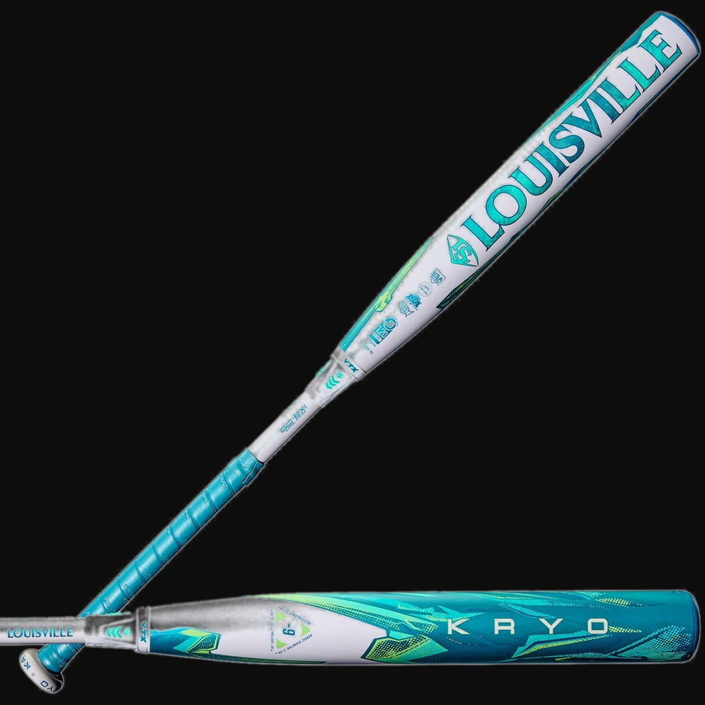 Louisville Slugger 2026 Kryo -9 2-Piece 2-1/4" Barrel Fastpitch Softball Bat [bgblk]