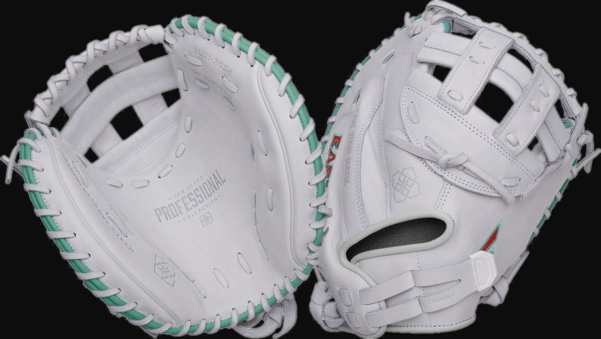 Easton Professional Collection Signature Jen Schro RUDI2024 34" Fastpitch Softball Catchers Mitt [bgblk]