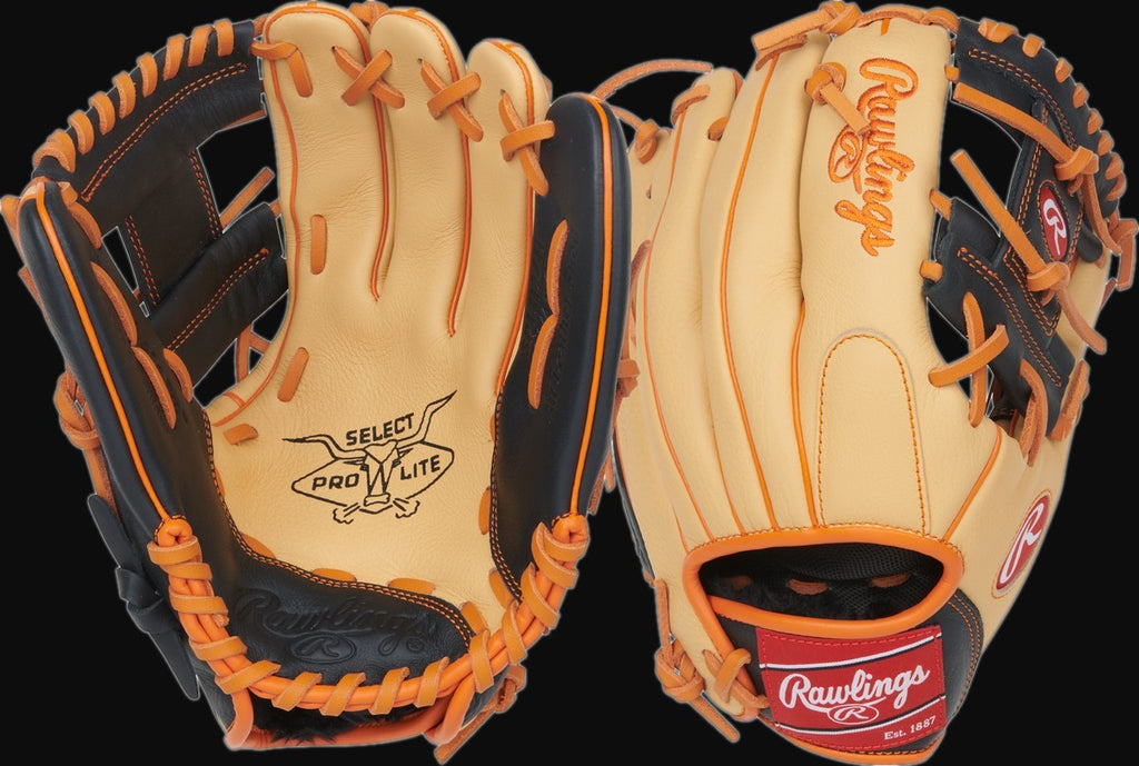 Rawlings Select Pro Lite SPL112JH Jackson Holliday Model 11.25" Youth Baseball Glove [bgblk]