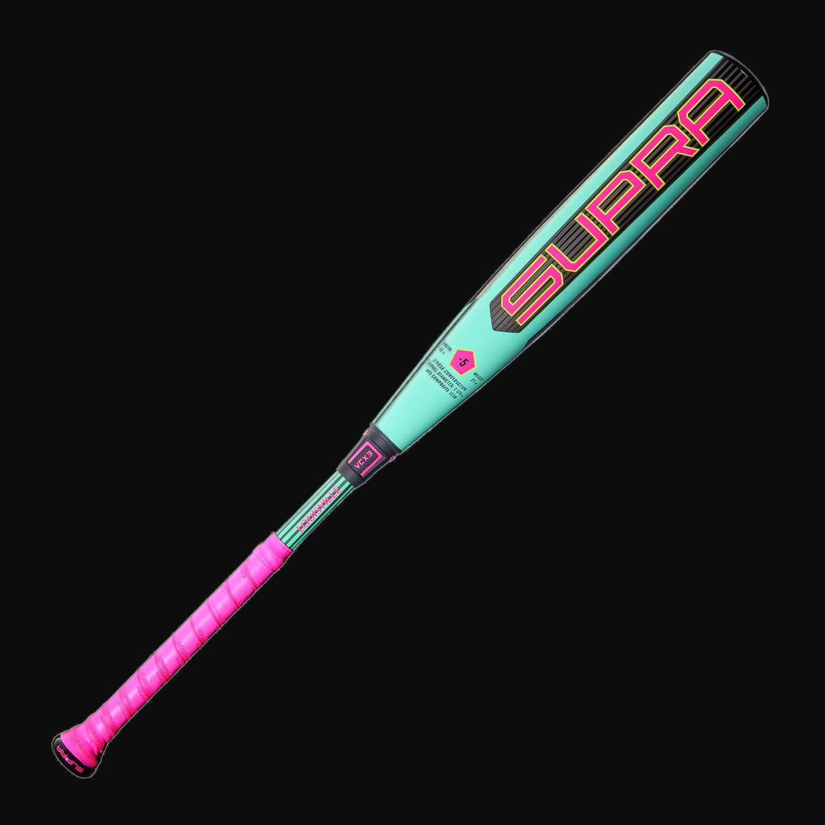 Louisville Slugger 2026 Supra 2-Piece Composite -5 USSSA 2-3/4" Barrel Baseball Bat [bgblk]