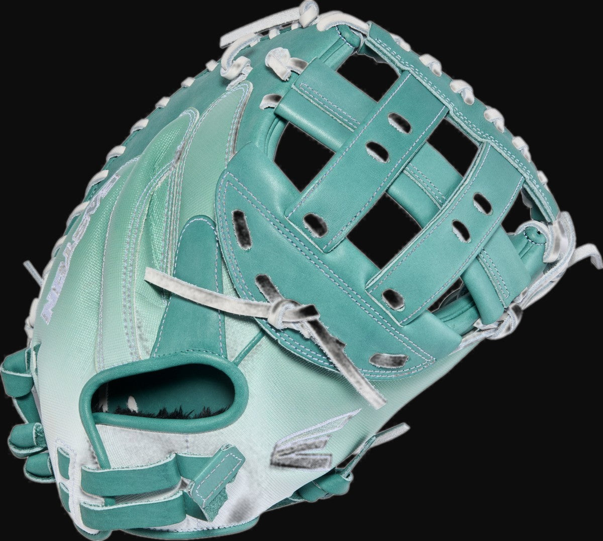 Easton ColorSplash 3.0 PCFPCM34CMSP Model 34" Fastpitch Catcher's Mitt [bgblk]