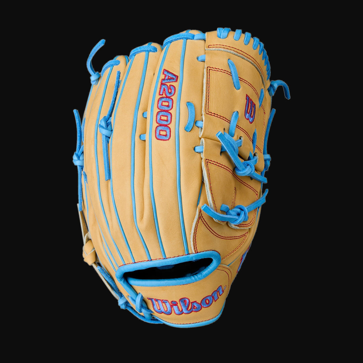Wilson Summer 2025 A2000 B125 Model 12.5" Baseball Pitcher Glove [bgblk]