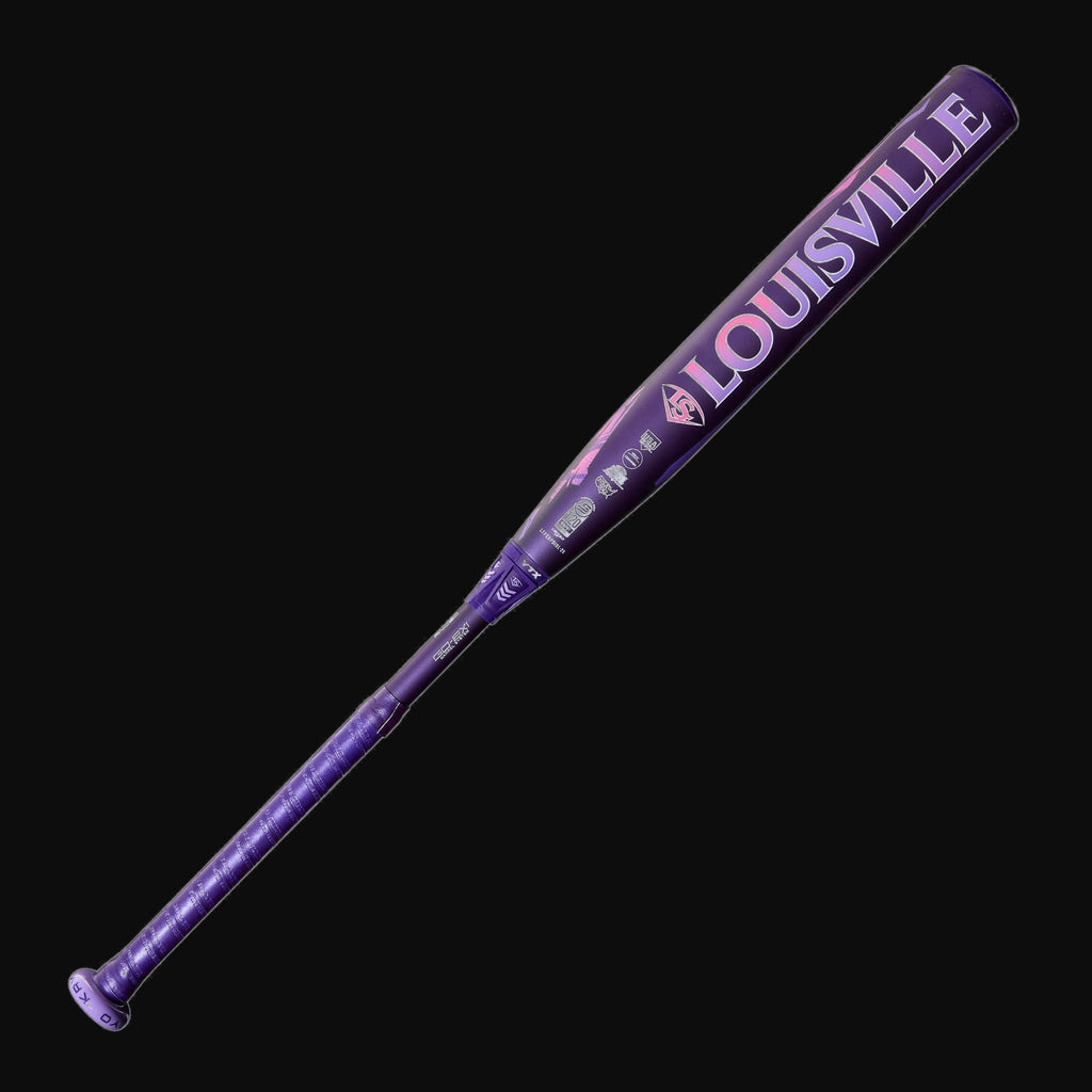 Louisville Slugger 2026 Kryo Limited Edition Thundernight 2-Piece -10 Fastpitch Softball Bat [bgblk]