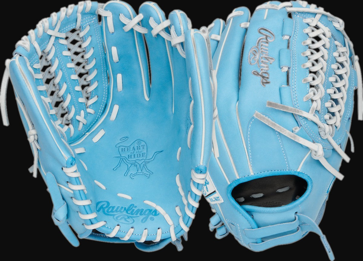 Rawlings Heart of the Hide PRO125SB-15CB 12.5" Fastpitch Softball Outfield Glove [bgblk]