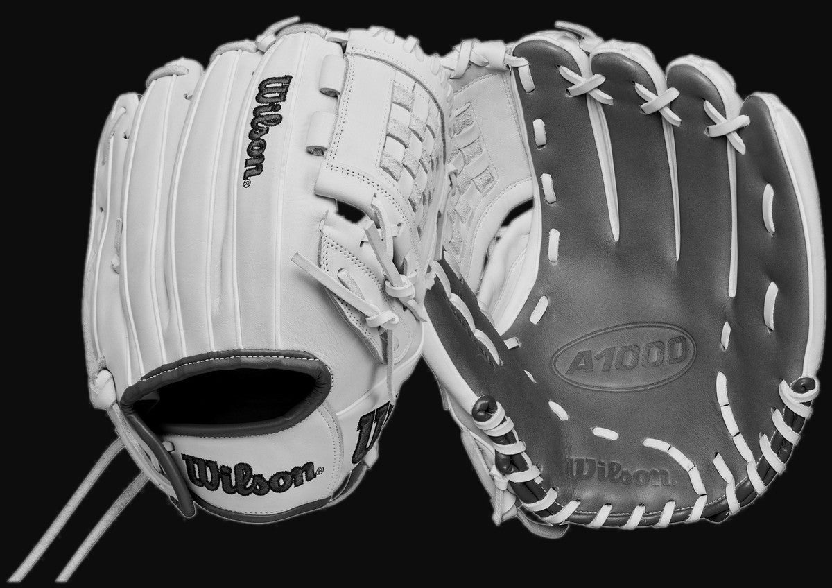 Wilson A1000 P12 Model 12" Fastpitch Pitcher Glove [bgblk]