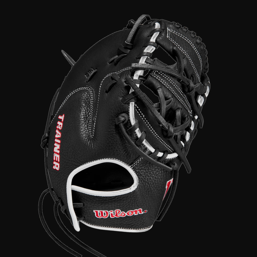 Wilson WBW10091011 11" Baseball First Base Trainer Mitt [bgblk]