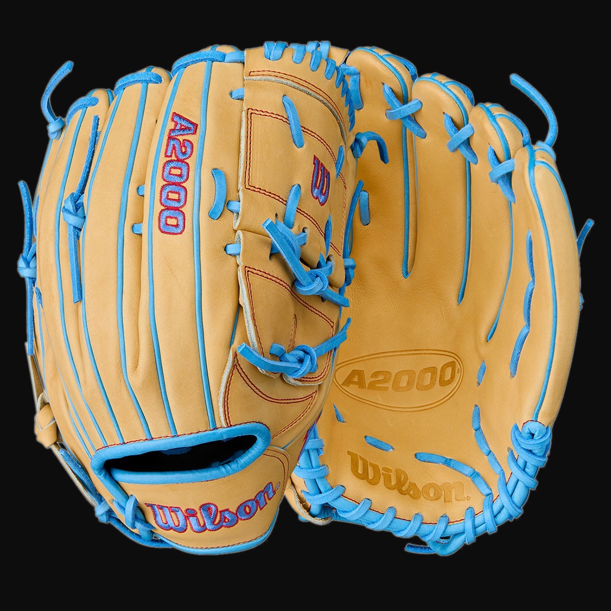Wilson Summer 2025 A2000 B125 Model 12.5" Baseball Pitcher Glove [bgblk]