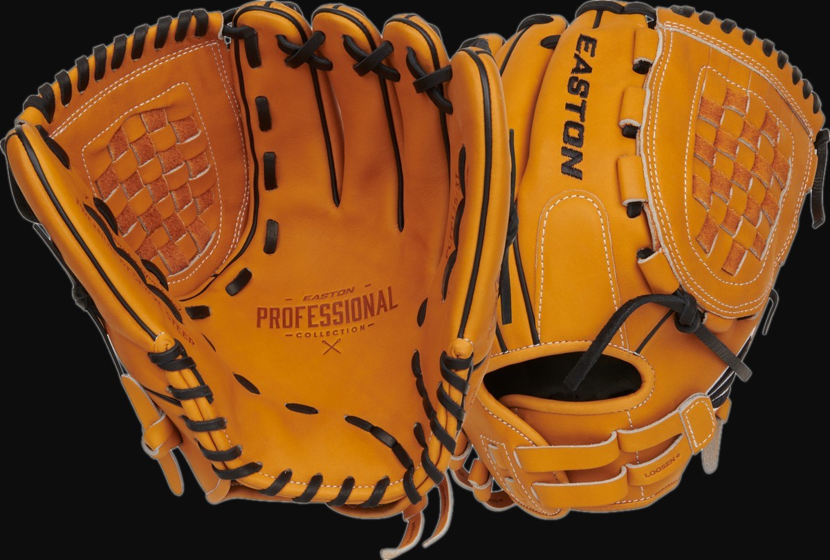 Easton Professional Collection Colorsplash PCFP125-3T 12.5 In. Fastpitch Outfield Glove [bgblk]