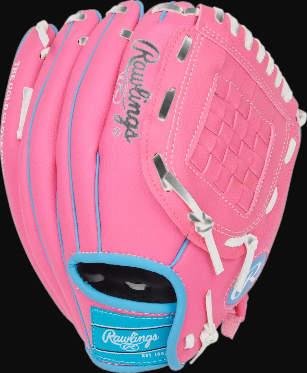 Rawlings Flex Palm Series FPX10P Model 10" Youth Fastpitch Softball Glove [bgblk]