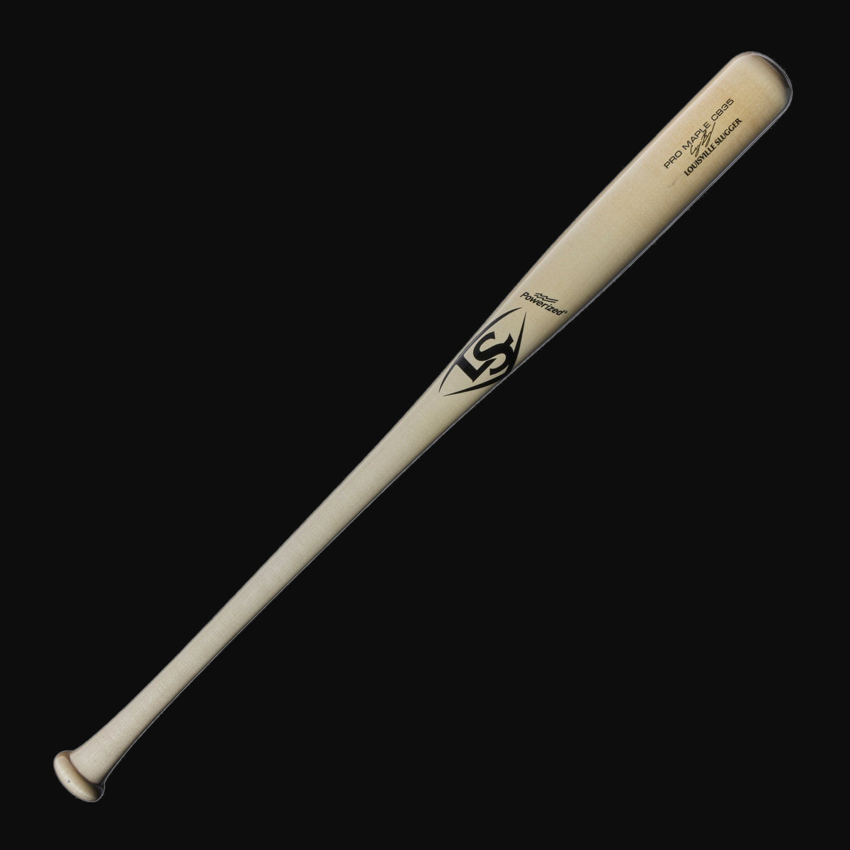 Louisville Slugger CB35 Cody Bellinger Pro Prime Signature Model Maple Wood Baseball Bat [bgblk]