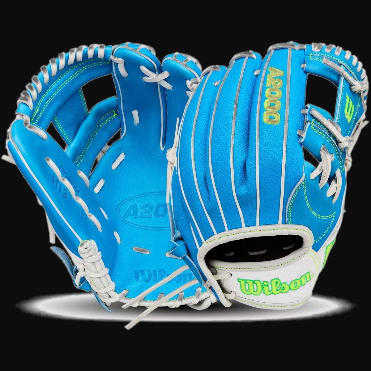Wilson Fall 2025 A2000 FP H12 SuperSkin Model 12" Infield Fastpitch Glove [bgblk]