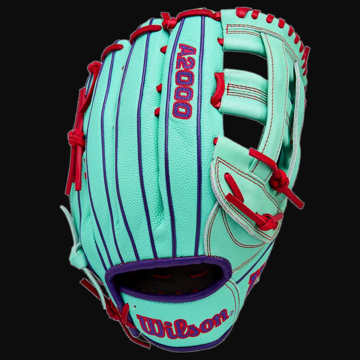 Wilson Fall 2025 A2000 1750 SuperSkin Model 12.5" Outfield Glove [bgblk]
