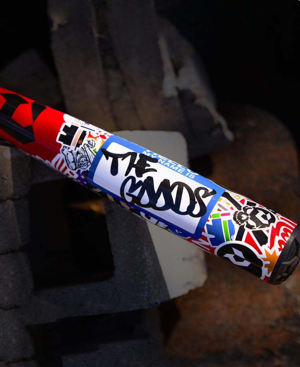DeMarini 2026 The Goods Limited Edition Sticker Bomb 2-Piece -3 BBCOR Baseball Bat
