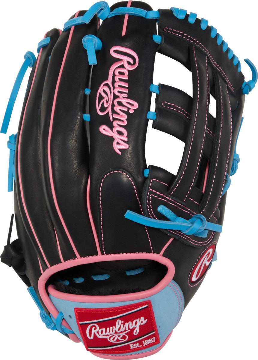 Rawlings R9 Series R93029-6BP Model 12.75" Baseball Outfield Glove