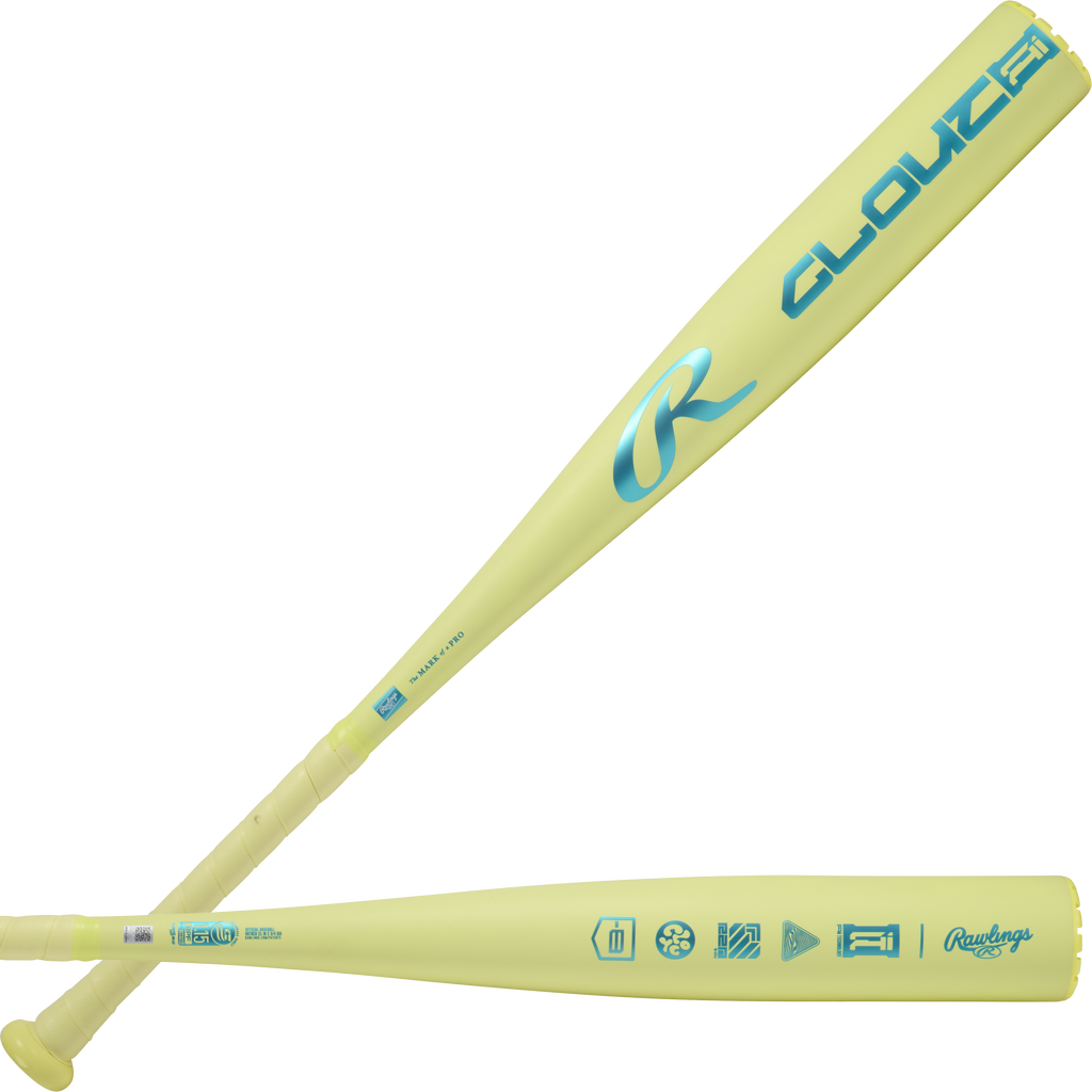Rawlings 2026 Clout Ai 1-Piece Aluminum -8 USSSA 2-3/4" Barrel Baseball Bat