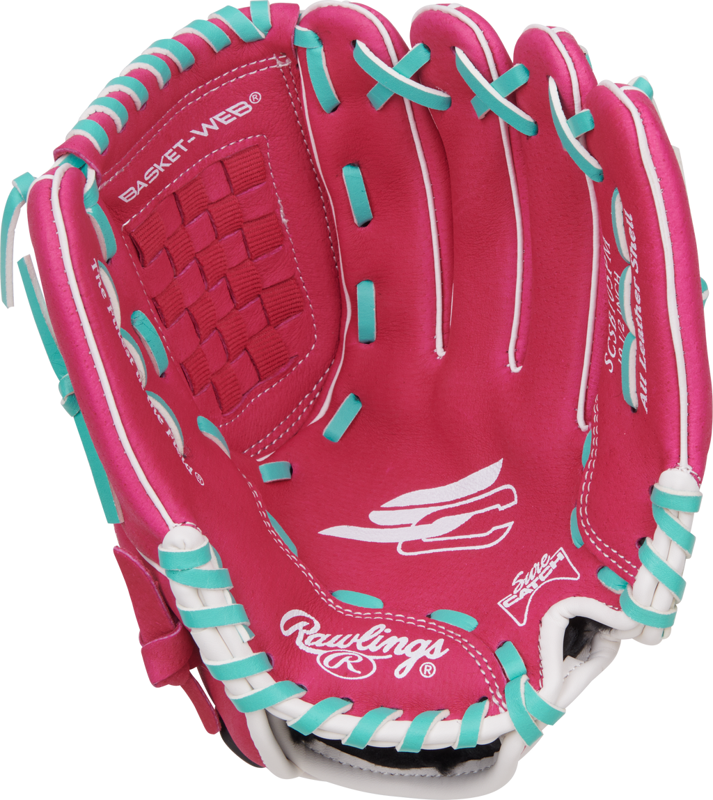 Rawlings Sure Catch Series SCSB105PM Model 10.5" Youth Fastpitch Softball Glove