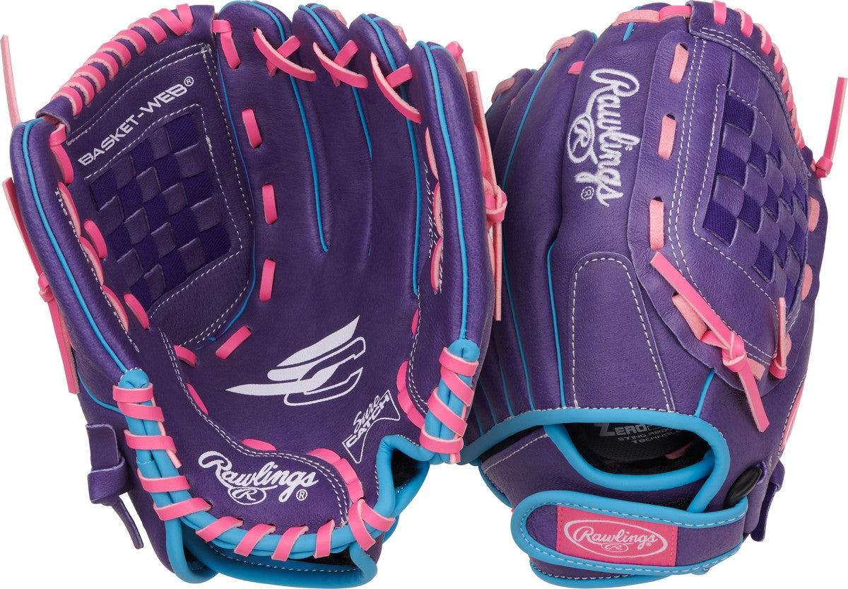 Rawlings Sure Catch Series SCSB110PU Model 11" Youth Fastpitch Softball Glove