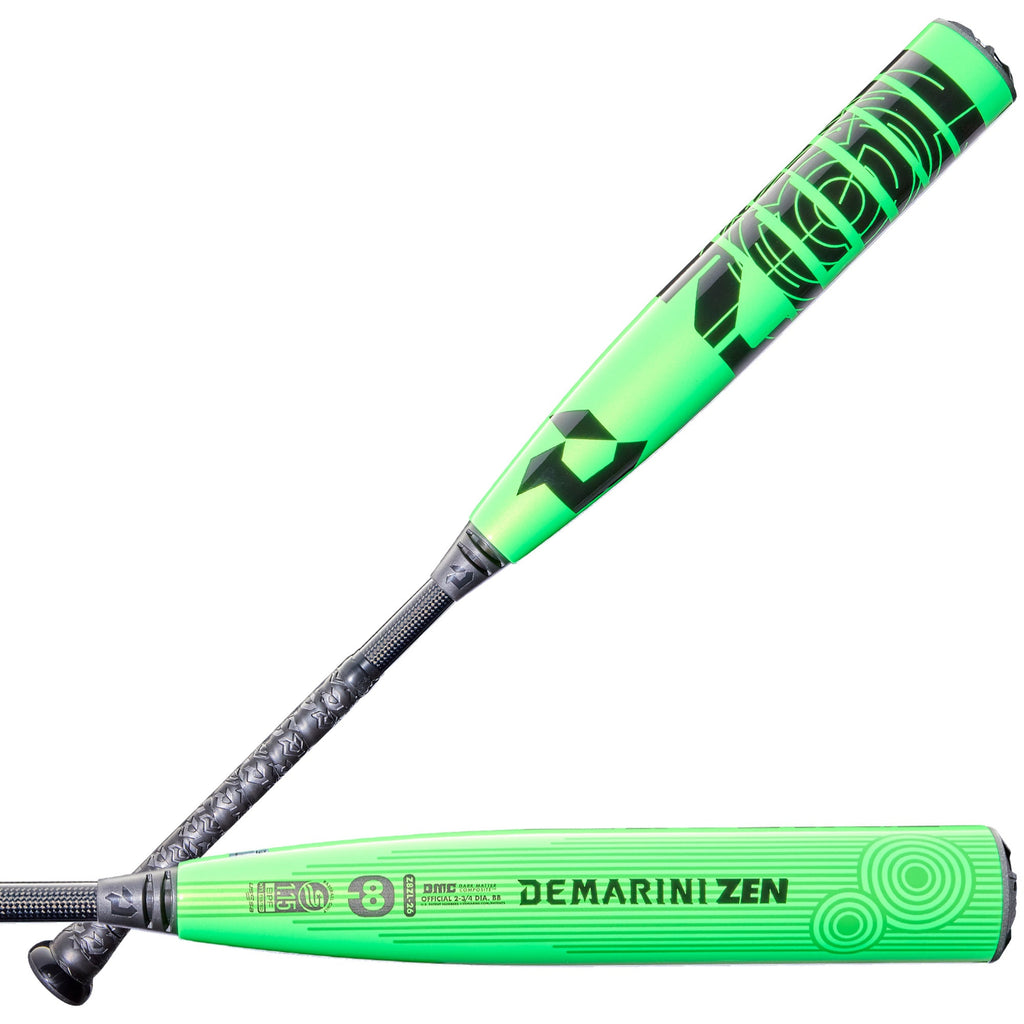 DeMarini 2026 Zen SL 2-Piece Composite 2-3/4" Barrel -8 USSSA Baseball Bat