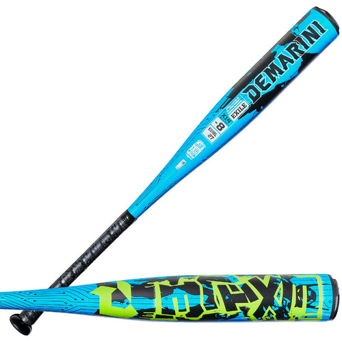 DeMarini 2027 Exile -8 USSSA 1-Piece Alloy Baseball Bat