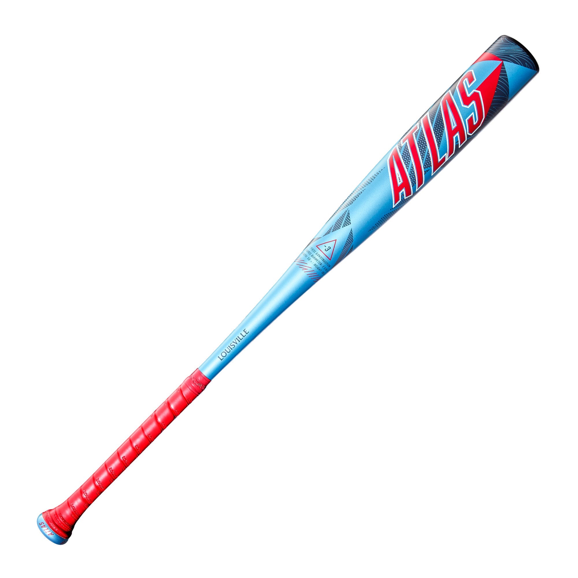 Louisville Slugger 2026 Atlas 1-Piece Alloy 2-5/8" Barrel -3 BBCOR Baseball Bat