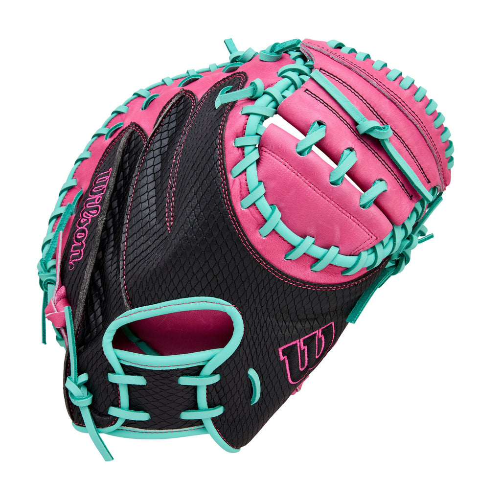 Wilson A1000 CM33 Model 33" Baseball Catcher's Mitt with SuperSnakeSkin