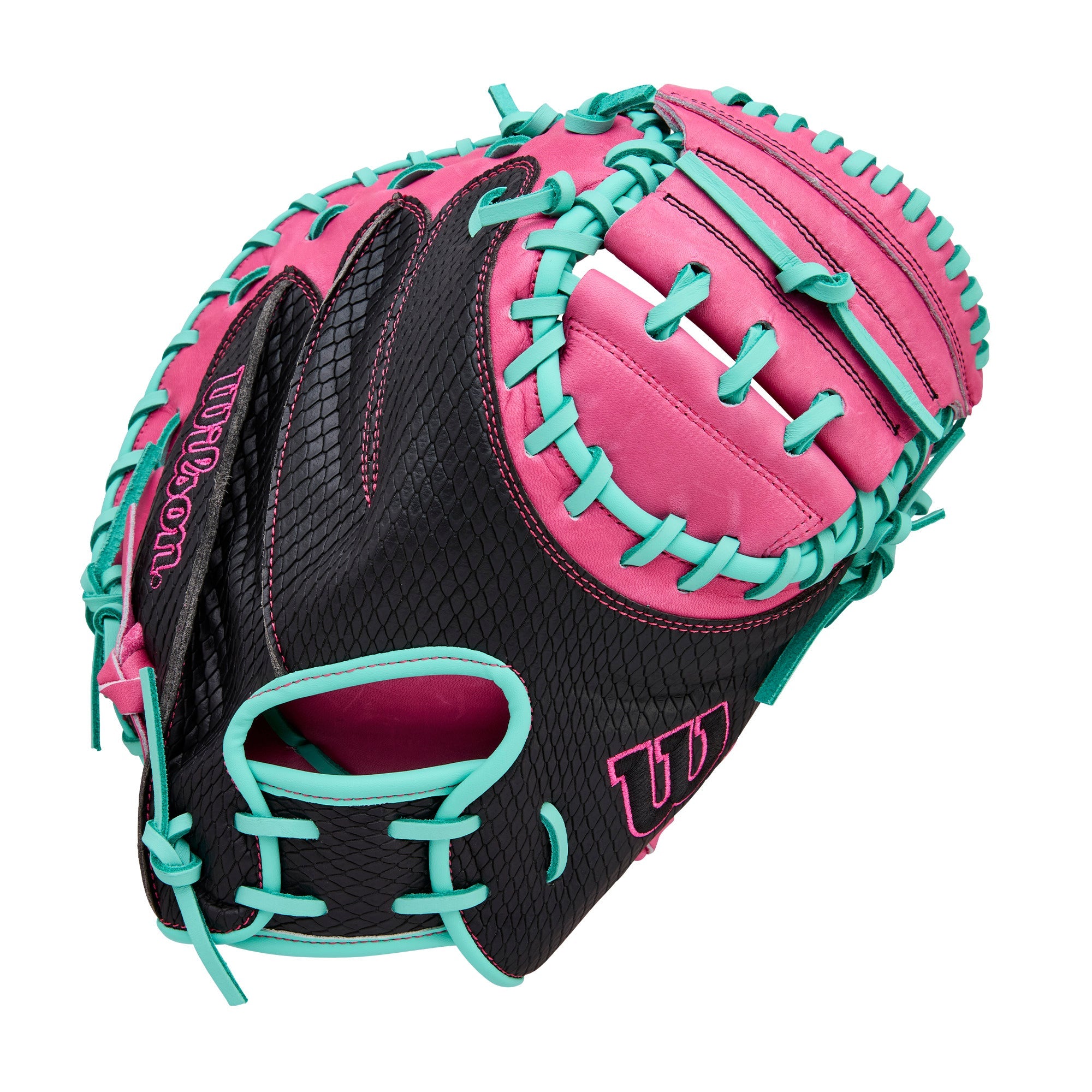Wilson A1000 CM33 Model 33" Baseball Catcher's Mitt with SuperSnakeSkin