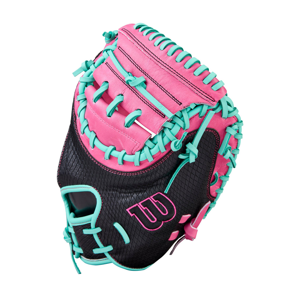 Wilson A1000 CM33 Model 33" Baseball Catcher's Mitt with SuperSnakeSkin