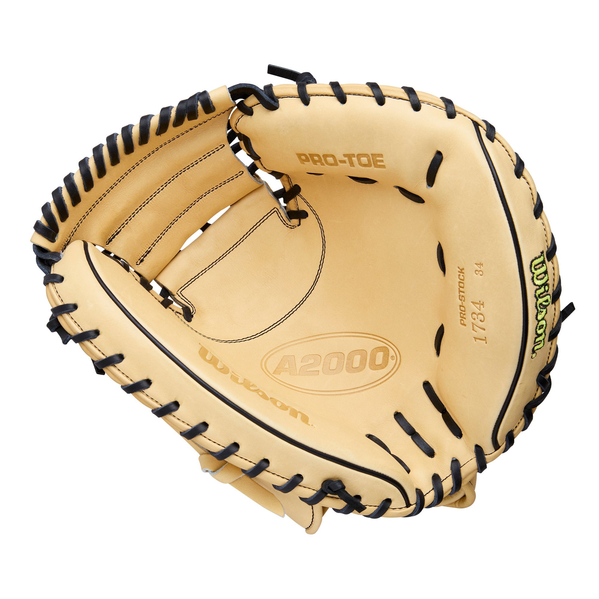 Wilson A2000 Classic 1734 Blonde Model 34" Baseball Catcher's Mitt