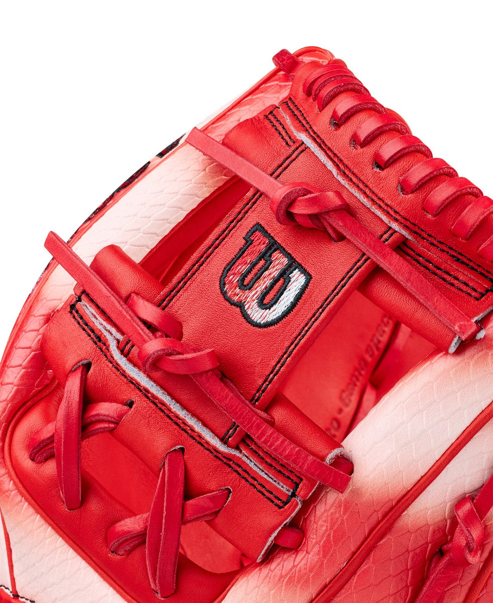 Wilson Spring 2026 A2000 Zach Neto Game Model with SuperSkin 11.75" Infield Baseball Glove
