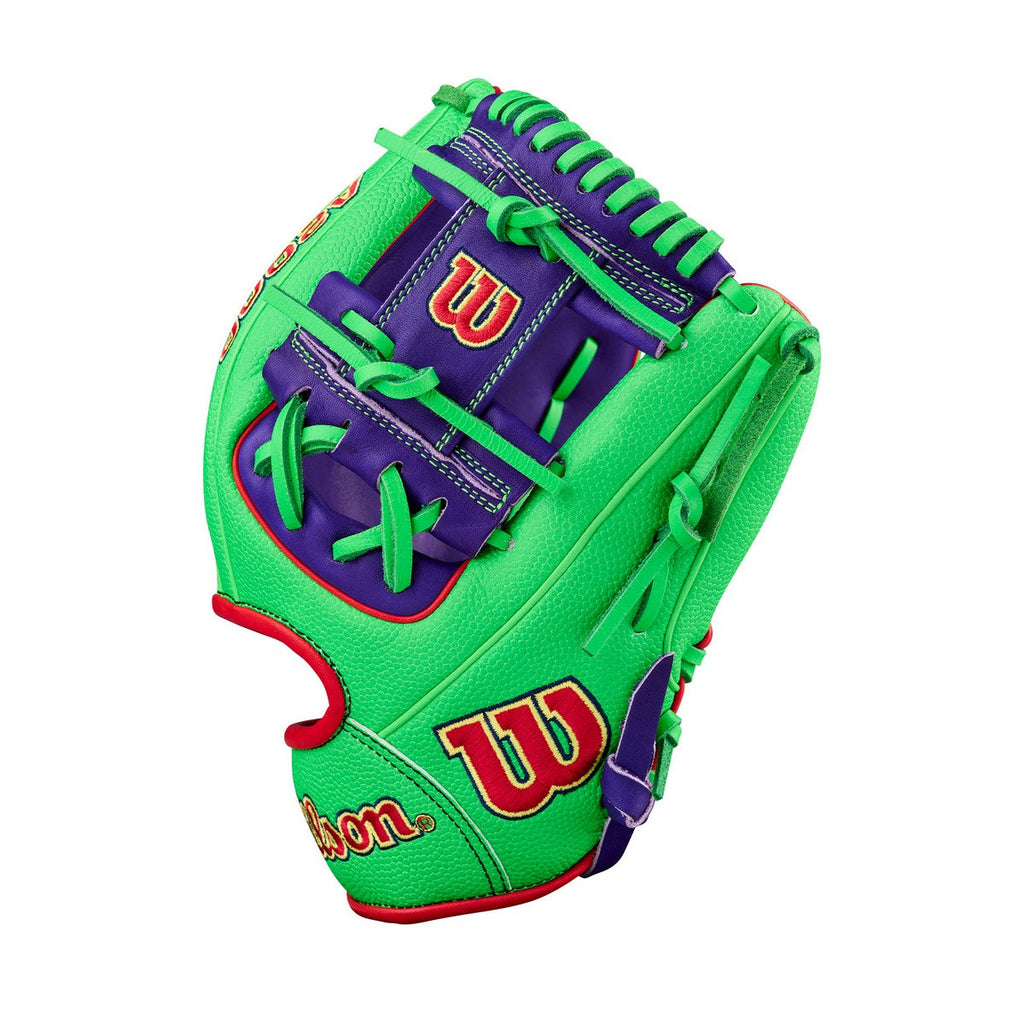 Wilson Limited Edition Big League Chew Swingin' Sour Apple 1786 A2000 11.5" Baseball Glove