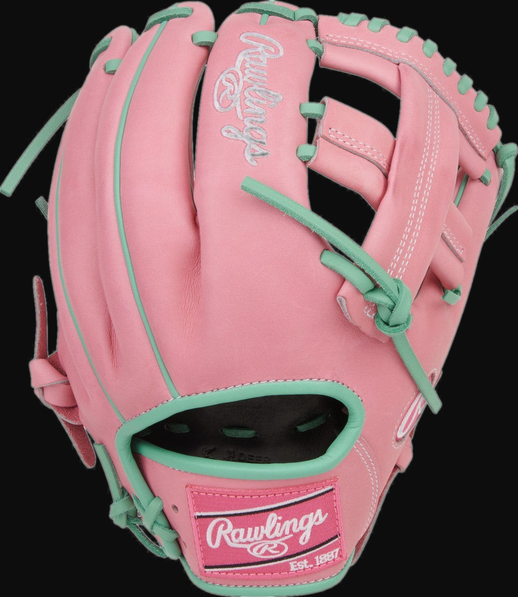Rawlings Heart of the Hide PROR205-1PM Model 11.75" Baseball Infield Glove [bgblk]