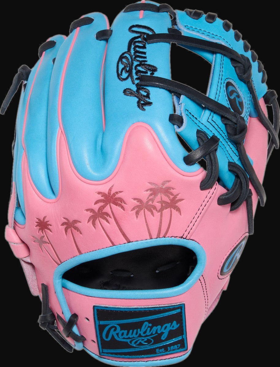 Rawlings Heart of the Hide ColorSync 10.0 PROR204W-2CBP Model 11.5" Baseball Infield Glove [bgblk]