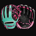 Wilson Summer 2025 A2K 1720 Model 11.5" Infield Baseball Glove [bgblk]