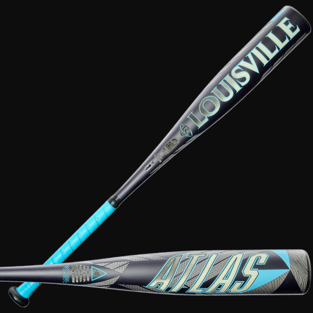 Louisville Slugger 2026 Atlas 1-Piece Alloy 2-3/4" Barrel -10 USSSA Baseball Bat [bgblk]