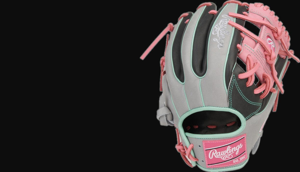 Rawlings Heart of the Hide PROR934-2DSP Model 11.5" Baseball Infield Glove [bgblk]