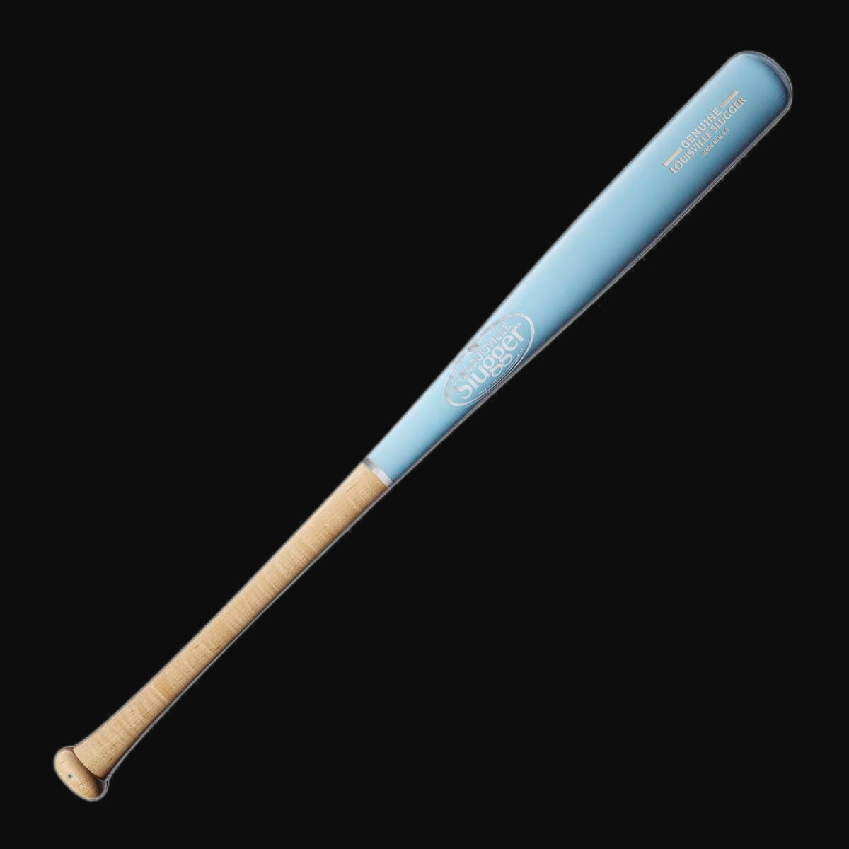 Louisville Slugger Genuine Blue Mix Baseball Wood Bat [bgblk]