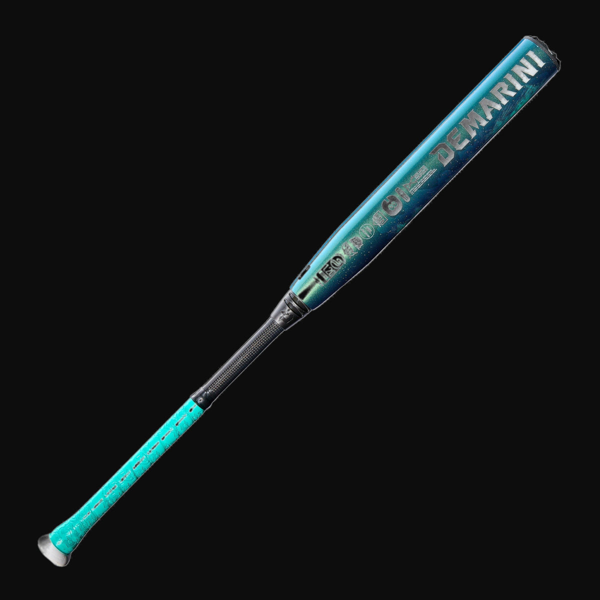 DeMarini 2026 Lotus -8 2-Piece Composite 2-1/4" Barrel Fastpitch Softball Bat [bgblk]