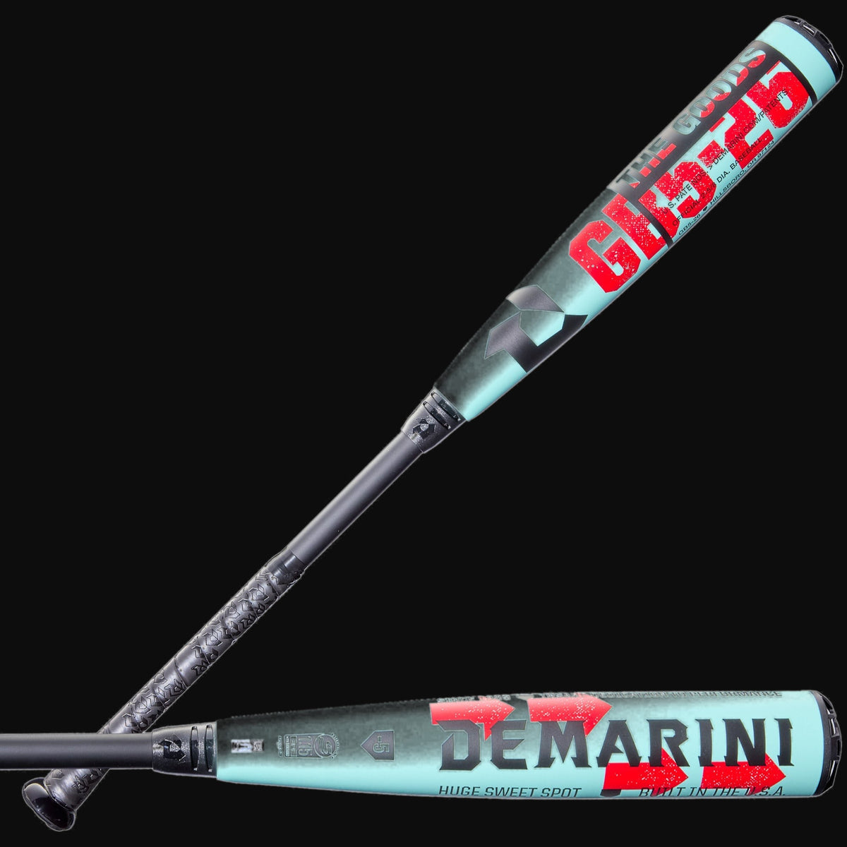 DeMarini 2026 The Goods 2-Piece Hybrid 2-5/8" Barrel -5 USSSA Baseball Bat [bgblk]